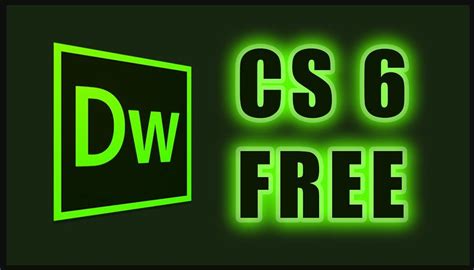 free trial of Dreamweaver CS6 .